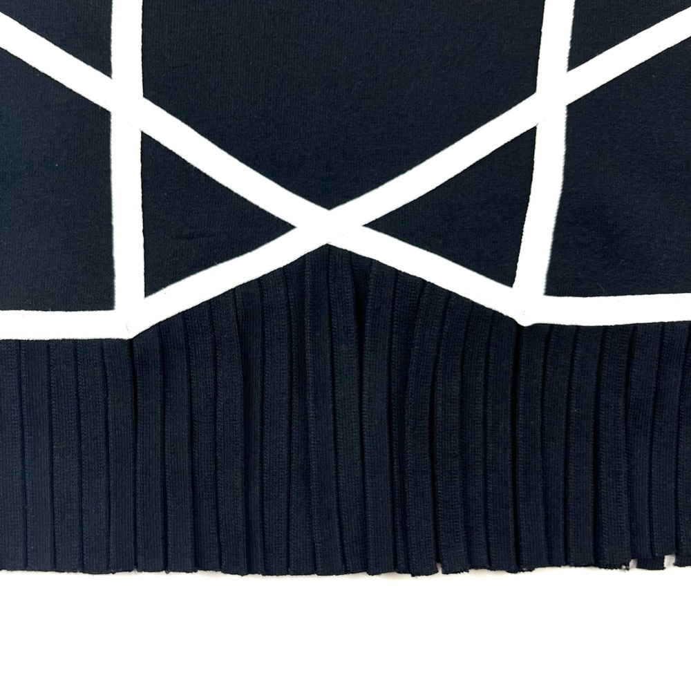 Guess Mirage Colorblock Fringe Bodycon Bandage Dress - Picture 10 of 11